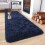 Μαλακό βελούδινο χαλί Shag Runner 2x8ft, γούνινο χαλί που δεν ρίχνει το χρώμα για 3