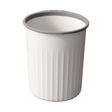 MOQIN Kleiner Kunststoff-Mülleimer – Runder Abfalleimer, 8/10/13 Liter (2/2,6/3,4 Gallonen), für Badezimmer, Küche, Schlafzimmer, Büro,