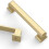 Kitchen Cabinet Handles Brushed Gold 3.75 Inch 10 Pack 1