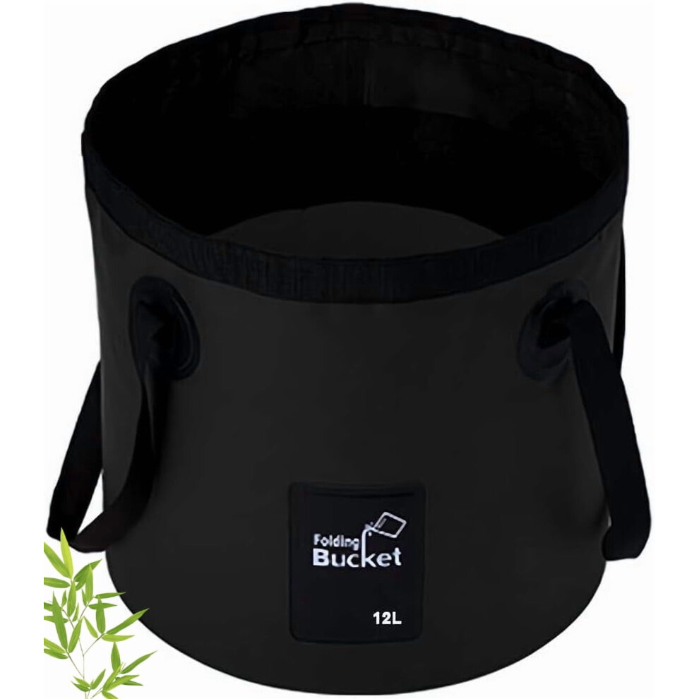Collapsible Bucket With Handle Â Foldable Water Container For Camping, Hiking, Fishing, Car Washing Â Compatible With Outdoor Use 9149926137795