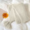 Knit Sofa Blanket Beige Soft Wind Fringe 1pc 5