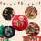Ensemble de 24 mini boules de Noël incassables de 3 cm 6