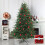 44-Piece Red Plastic Christmas Baubles 4