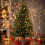 44-Piece Red Plastic Christmas Baubles 5