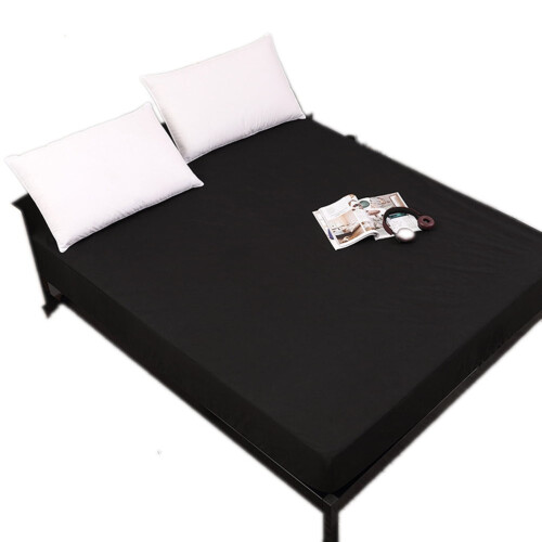 Waterproof Mattress Protector Black 90 x 200 cm 2