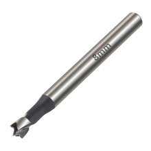 Mèche Forstner de 8 mm en acier à haute teneur en carbone, à dents multiples et queue ronde, pour bois, MDF et plastique