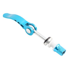 BOROCO Bicycle Seat Post Clamp, Quick Release Pin Release Seat Post Settle Post Clamp Skewer for Cycling Bike Bicycle