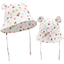 Baby Sun Hat UPF 50+ Sun Protection Baby Bucket Hat Summer Beach Hats with Wide Brim for Boys & Girls