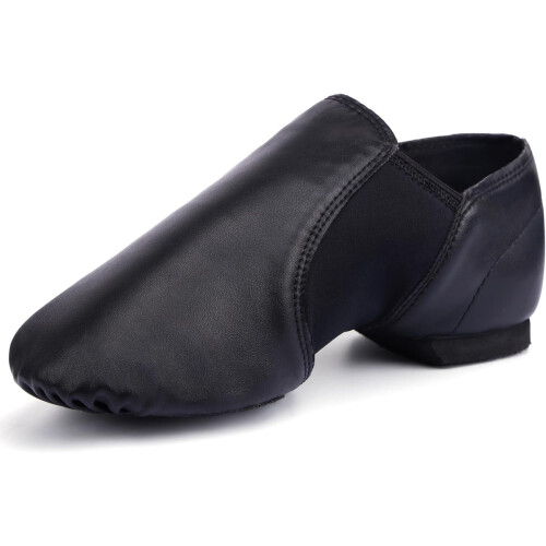 Unisex006PU Δερμάτινο Παπούτσι Τζαζ με Σλιπ Άνω Μέρος για Γυναικεία και Ανδρικά