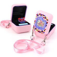 Pink Silicone Shockproof Cover for Bitzee Digital Pet Toy – Washable, Anti-Drop, with Lanyard, Compatible with Bitzee