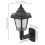 Vanntett utendørslampe, hvit, 2 stk., 11,20,5 cm 4