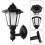 Vanntett utendørslampe, hvit, 2 stk., 11,20,5 cm 2