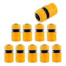 Lot de 10 raccords rapides de 1/2 pouce pour tuyaux d'arrosage et outils d'irrigation