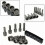 (Judai）High Precisions Aluminum Miters Square Ruler Multiple Angles Measuring Tool Clear Scale for Carpentry & Engineering Projects 4