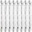 （Rose Red)Universal High Precision Touch Screen Pen Retractable Electronics Capacitive Pen Multicolor Multi-function Stylus Pencil 3