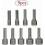(Judai）High Precisions Aluminum Miters Square Ruler Multiple Angles Measuring Tool Clear Scale for Carpentry & Engineering Projects 3