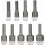 (Judai）High Precisions Aluminum Miters Square Ruler Multiple Angles Measuring Tool Clear Scale for Carpentry & Engineering Projects 2