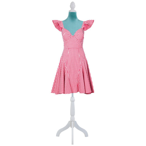 Green Adjustable Dress Form Mannequin 49"-63" with Tripod