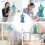 Green Adjustable Dress Form Mannequin 49"-63" with Tripod 5