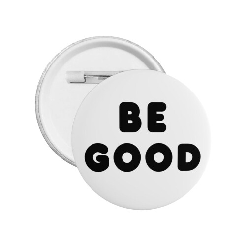 Be Good reversspeldje, minimalistisch, inspirerend, klein 2