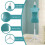 Green Adjustable Dress Form Mannequin 49"-63" with Tripod 7