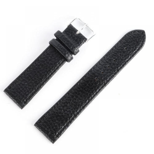 Quick Release Leather Watch Band, Replacement Strap, Adjustable (12mm/14mm/16mm/18mm/20mm/22mm)