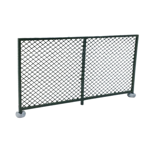 HO Scale Fence Layout Lightweight Creative Micro Landscape Decor DIY Sturdy Green C 2