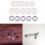 Δίσκοι σιλικόνης θεραπείας piercing εύκαμπτοι αντι-υπερπλασικοί δίσκοι για μύτη και 4