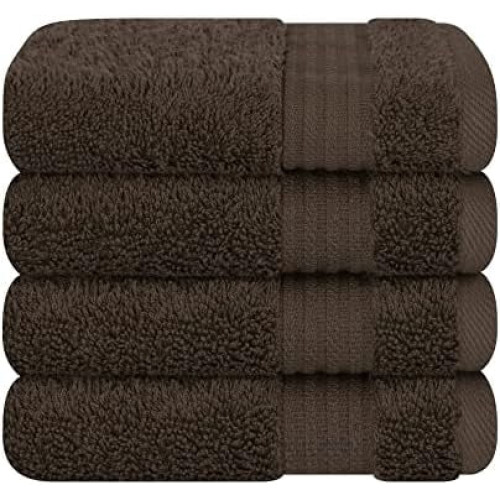Ensemble de 6 serviettes de bain en coton turc