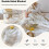 Faux Fur Throw Blanket 70 x 100 cm 5