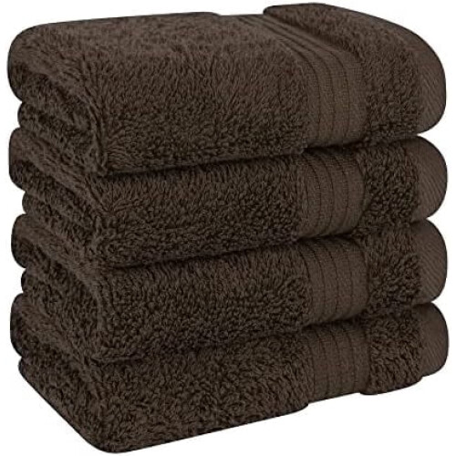 Ensemble de 6 serviettes de bain en coton turc 1