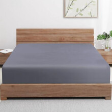 Drap-housse en viscose de bambou, taille Twin XL, 400 fils/cm², poches profondes de 40 cm.