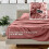 Ensemble de draps Queen en microfibre ultra-douce 4 pièces 4