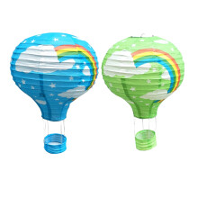 unidades de balões de lanterna de papel coloridos para decoração de festas, 30 cm