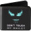 Carteira masculina ZCCool de couro com zíper e bloqueio RFID, com compartimento para moedas e visor para documento de identidade – compatível com 1