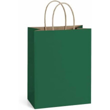 Sacs cadeaux en papier kraft 20,3 x 10,8 x 26,7 cm (8 x 4,25 x 10,5 po) - Paquet de 100