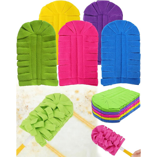 360 Electrostatic Duster Refills, 4X Microfiber, Washable
