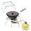 Folding Barbecue Grill Rectangular1Pack10.8x9.3x5.1in 8