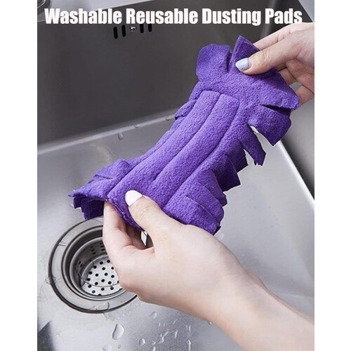 360 Electrostatic Duster Refills, 4X Microfiber, Washable 2