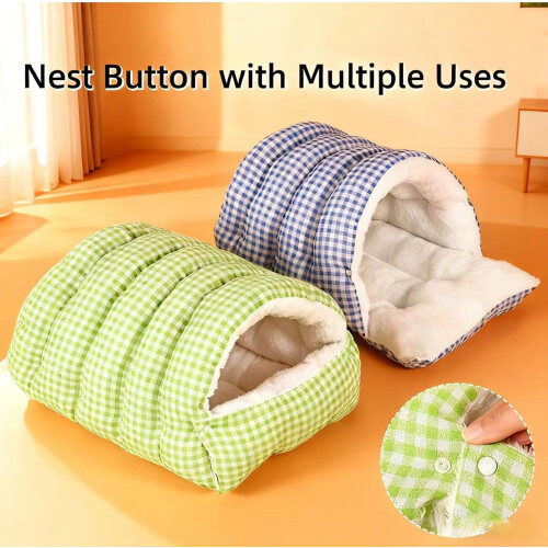 Cozy Monster Cat Bed για Μικρά Σκυλιά & Γάτες – Αφαιρούμενη/Πλένουσα Σκηνή Χειμερινής 2