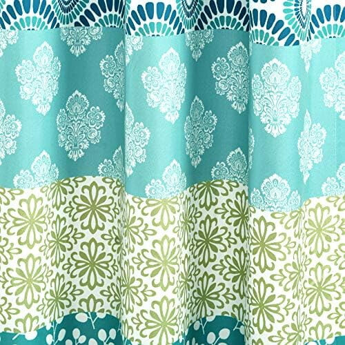 Boho gestreepte gordijnpanelen 52" B x 84" L (paar) 2