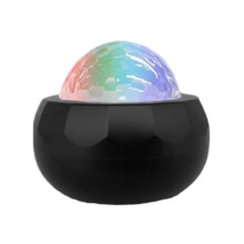 Ocean Wave Water Ripple Projector, 7-Color Dynamic Desk Light, USB Relaxing Atmosphere Lamp for Room Decor
