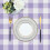 Rectangle Vinyl Tablecloth with Flannel Back, 54x78 in, 5