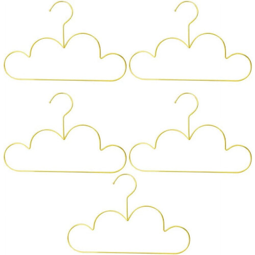 5 τεμάχια κρεμάστρες Cloud για παιδικά ρούχα, κρεμάστρες για παιδιά σε σχήμα,