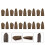 10 Pairs Knitting Finger Thimble Guards Finger Protective Guards Practical Finger Cots (Random Color) 6