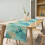 Toalha de mesa de praia com animais marinhos e estrela-do-mar, 33 x 274 cm (13 x 108 polegadas) 6