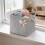 Foldable Fabric Storage Basket 33x33x33cm Colorful Flower 3