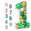 Biologisch afbreekbare ballondisplayset met-93cm nummer 0 6