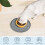 Tapete de silicone para ração de gatos – Impermeável, antiderrapante e com borda elevada, compatível com cães e gatos. 6