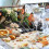Ensemble de 4 sets de table citrouille, coton et toile de jute, 33 x 48 cm 4